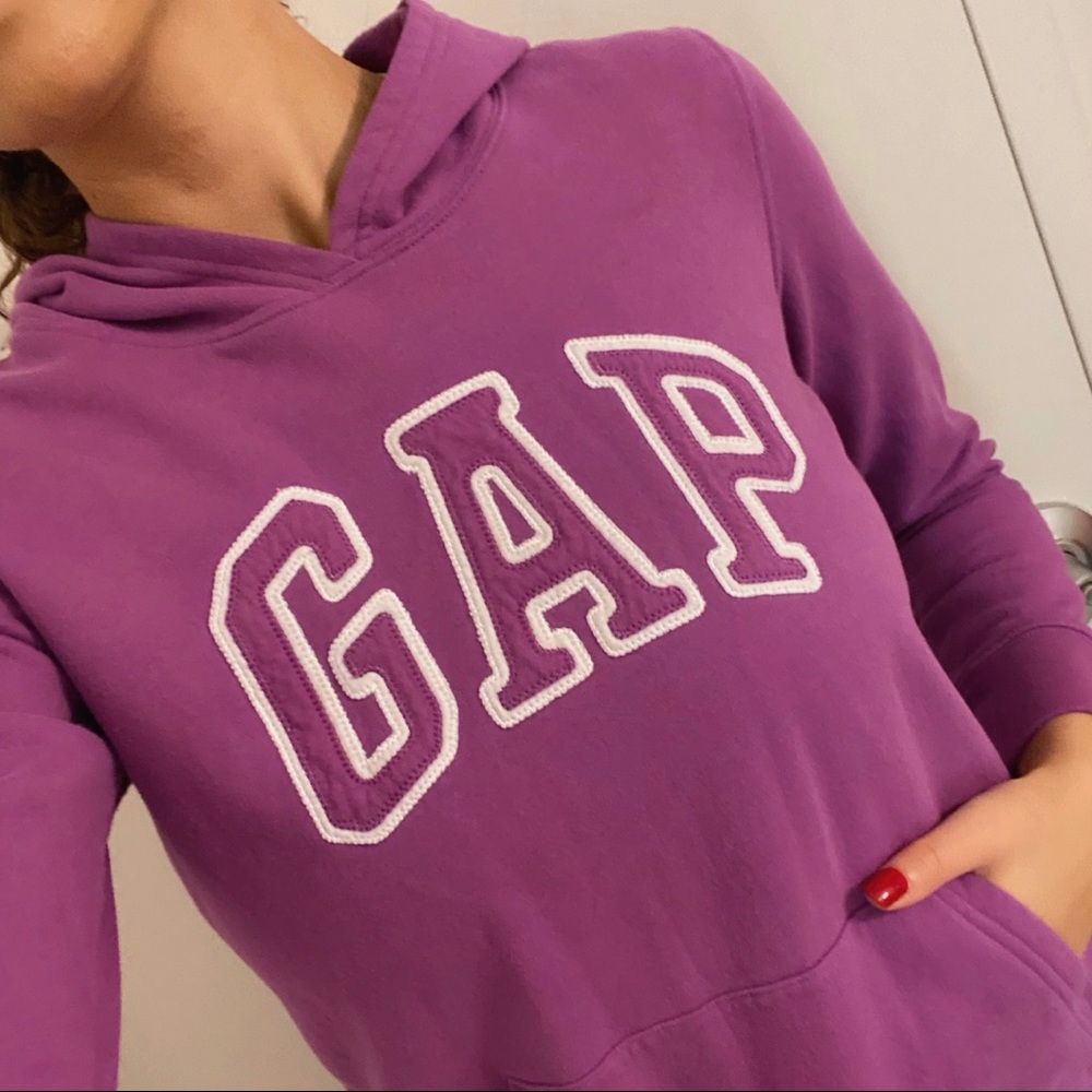 Gap Purple Hoodie Sweatshirt